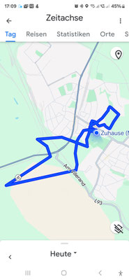 08.09.2024: Route von Angie, Hook und Hannah