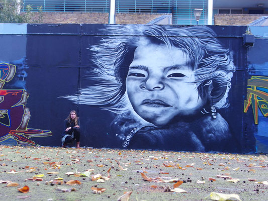 Black & White Chinese Girl, Stockwell Park Estate, London, 2014