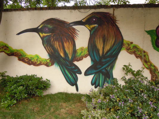 Kingfishers, The Magic Garden, Battersea, London, 2010