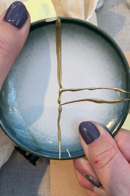 kintsugi voor therapeuten en coaches, kintsugiworkshop, rouw en verlies, reis van geluk, combidag, markelo, twente