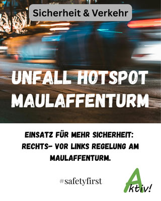 Unfallschwerpunkte müssen entschärft werden