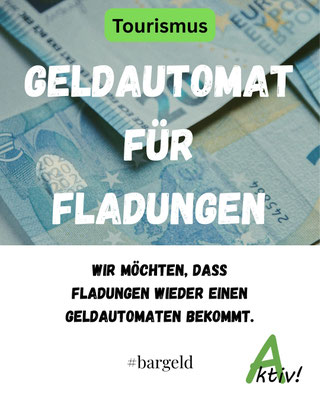 Fladungen braucht schnell wieder einen Geldautomaten