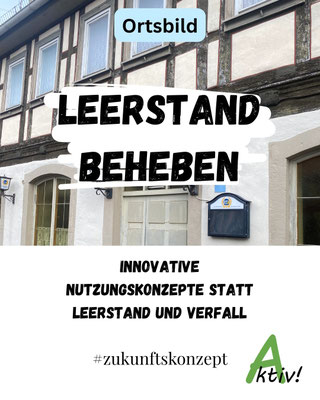 Wir möchten Leerstand beheben. Mit dem Löwen fangen wir an