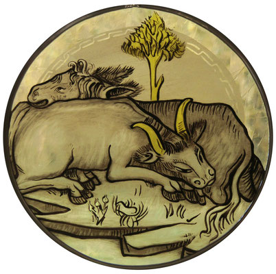 L'âne et le boeuf (XVIème siècle)