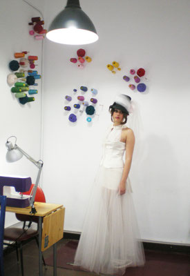 vestido de novia plano general
