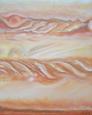 "Jupiter" - acrylique - 30 x 40 cm