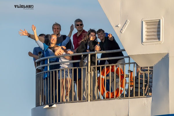Aankomen op Vlieland, aug 2025