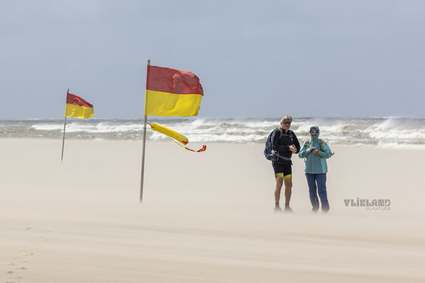 Vlaggen Strandwacht, juli 2024