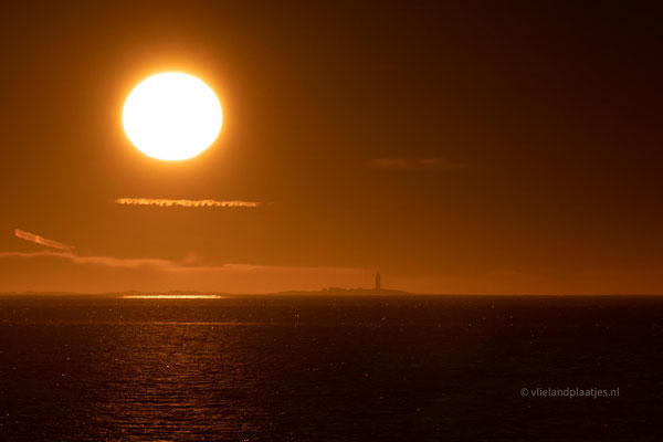 Zonsondergang 10 januari 2024