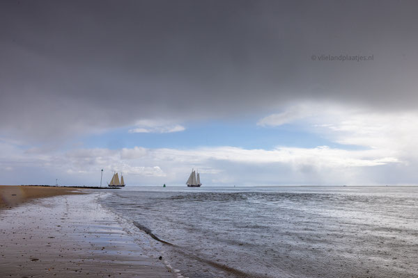 Regen Waddenzee en Klippers