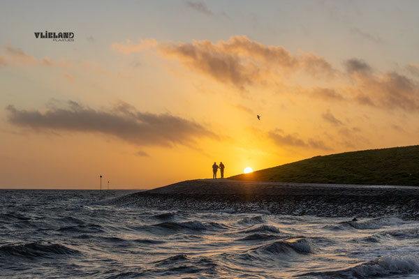 Zonsondergang vanaf Havenplein, okt 2025