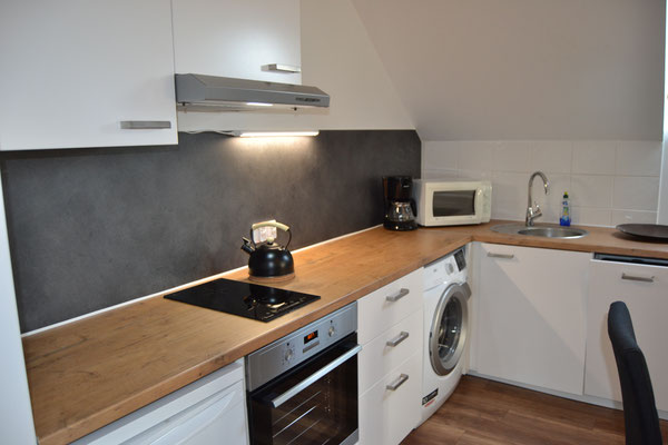 Küche im Apartment für 5 Personen