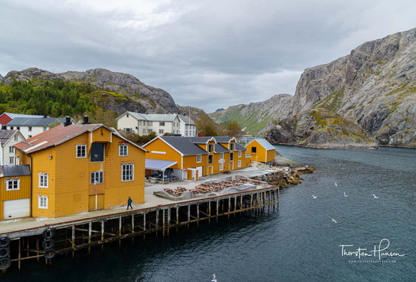 Wie aus archäologischen Funden hervorgeht, wurde das Gebiet des heutigen Ortes Nusfjord schon seit etwa 400 n. Chr. besiedelt.