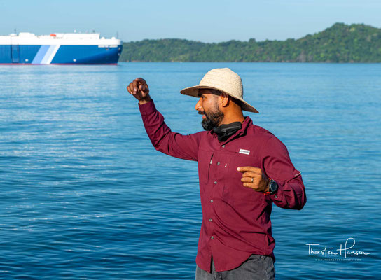 Unserer örtlicher Reiseleiter in Panama 