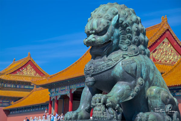 Die Verbotene Stadt in Beijing