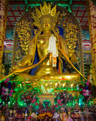 Das Longwu-Kloster bzw. Rongwo Gompa