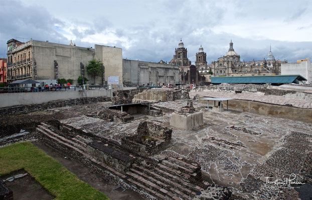Tenochtitlan - vom 14. bis Anfang des 16. Jh die Hauptstadt des Reiches der Azteken