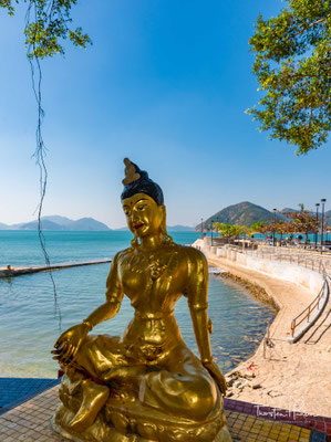 Dieser sichelförmige Abschnitt ist der schönste Strand in Hong Kong.