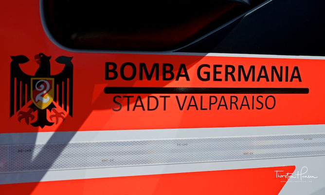 "Deutsche Feuerwehr" in Valparaíso