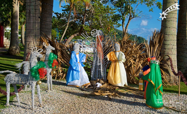 Weihnachtskrippe in Samaná