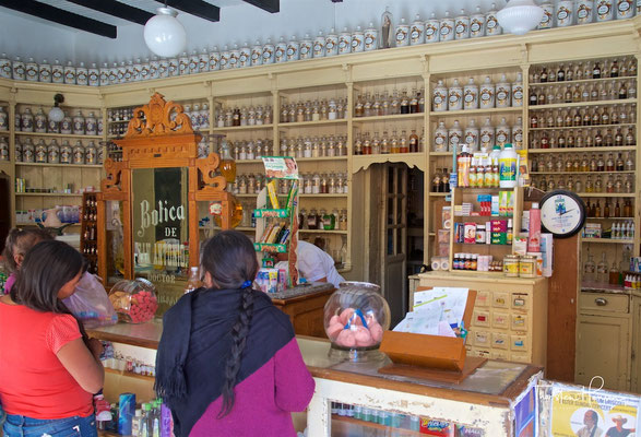 Traditionelle Apotheke in San Miguel de Allende