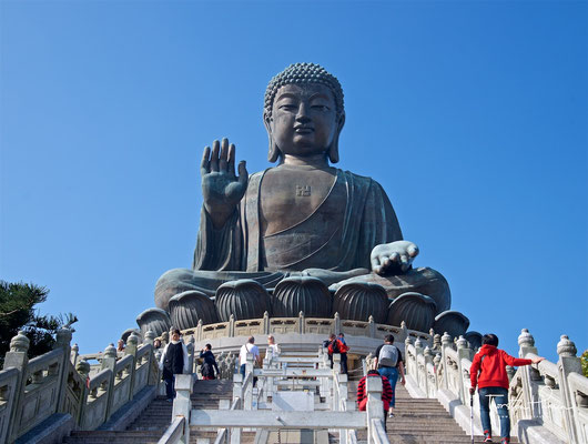 Tian Tan Buddha – Buddhastatue auf Lantau Island