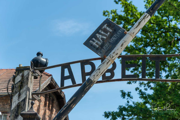 Der polnische Häftling Jan Liwacz schmiedete aus Protest das B unbemerkt verkehrt herum.