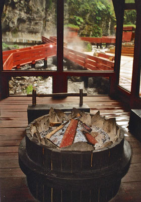 Termas Geometricas am Villarica Vulkan