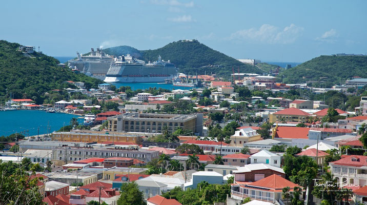 Blick über Charlotte Amalie