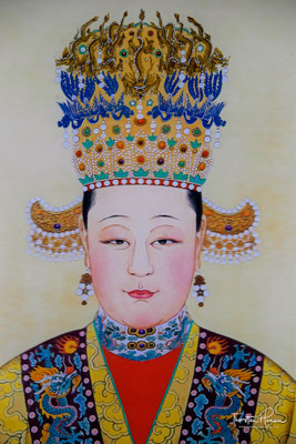 Ming Gräber am Fuße des Berges Tianshou