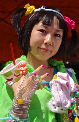 Harajuku - Treffpunkt der Cosplayer in Tokio