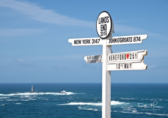 Land’s End, der westlichste Punkt Englands 