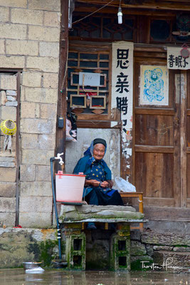 Tianlong Dorf,  das einzige Dorf in China, in dem die Lebensgewohnheiten aus der Ming-Zeit (1368-1644) noch deutlich spürbar sind. 