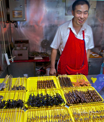 Dong Hua Men Nachtmarkt in Peking