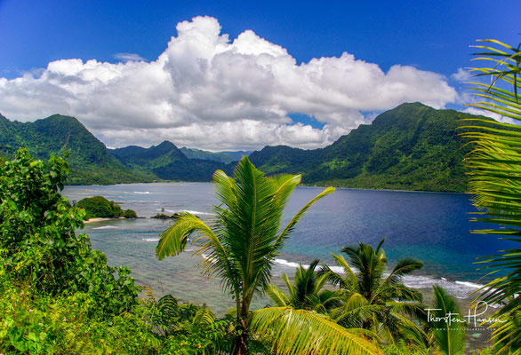 Blick auf die Fagaloa Bucht 
