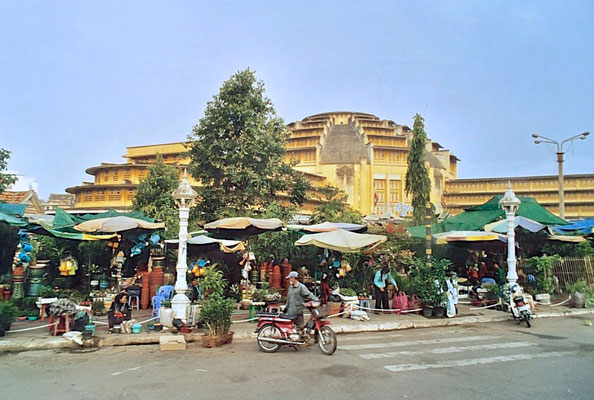 Markthalle von Phnom Penh