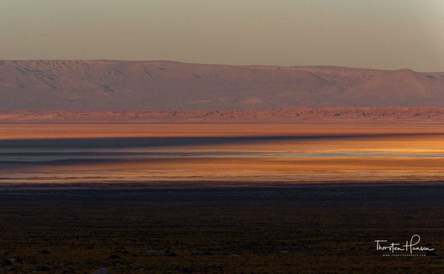 Sonnenaufgang in der Atacama Wüste