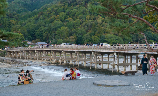 Togetsukyo-Brücke in Kyoto 