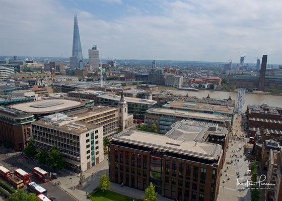 Blick über London 