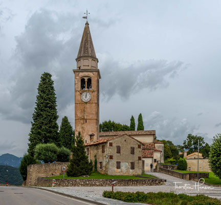 Pieve di San Pietro ist das wichtigste Sakralgebäude von San Pietro di Feletto.