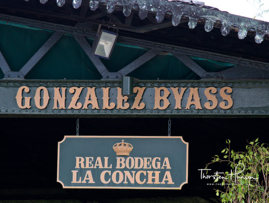 Bodega González Byass in Jerez de la Frontera