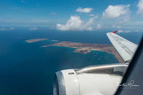 , eine der Galápagos-Inseln in Ecuador.