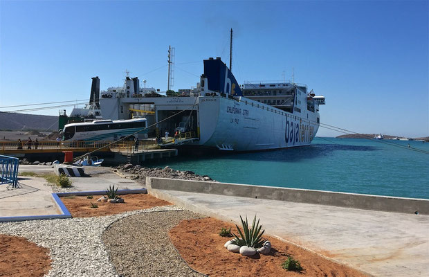 Ankunft auf der Baja California