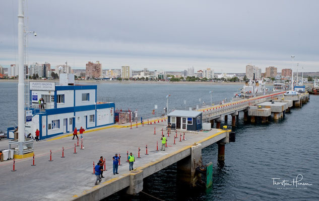 Ankunft in Puerto Madryn