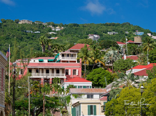Blick über Charlotte Amalie 