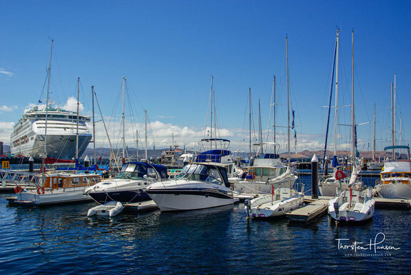 Hafen von der Hauptstadt Hobart 