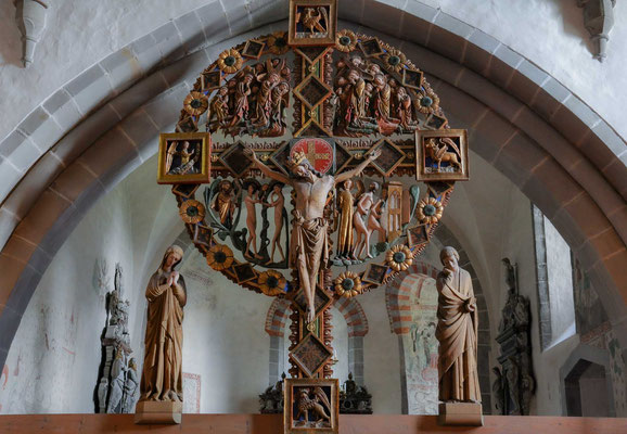 Triumphkreuz der Kirche von Öja auf Gotland
