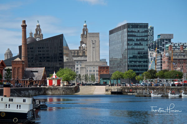 Albert Docks in Liverpool