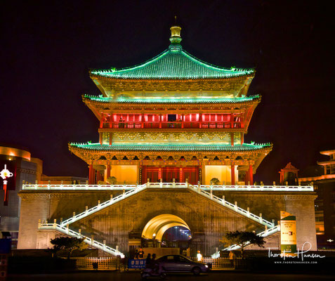  Xi'an bei Nacht