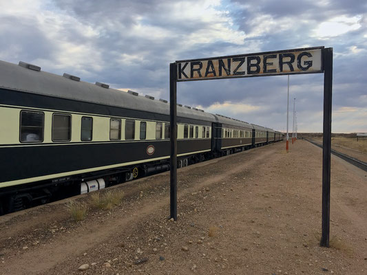 Mit dem African Explorer / Shongololo Train in Kranzberg